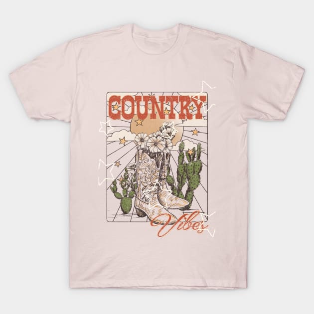 country vibes T-Shirt by LifeTime Design